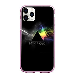 Чехол iPhone 11 Pro матовый Pink Floyd Logo