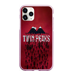 Чехол iPhone 11 Pro матовый Twin Peaks Wood