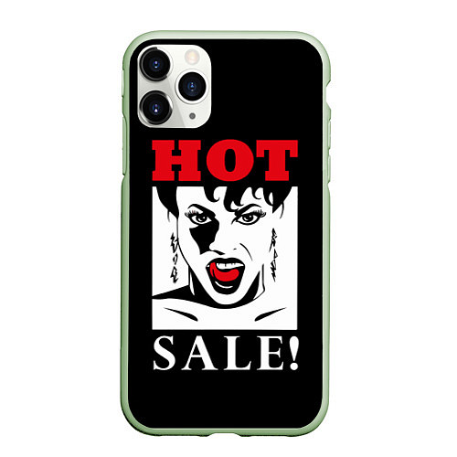Чехол iPhone 11 Pro матовый Hot Sale / 3D-Салатовый – фото 1