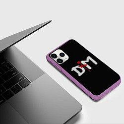 Чехол iPhone 11 Pro матовый DM: Rose, цвет: 3D-фиолетовый — фото 2