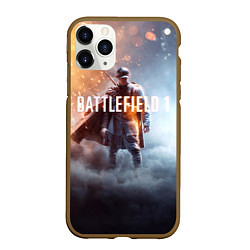 Чехол iPhone 11 Pro матовый Battlefield One, цвет: 3D-коричневый