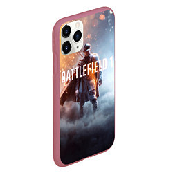 Чехол iPhone 11 Pro матовый Battlefield One, цвет: 3D-малиновый — фото 2
