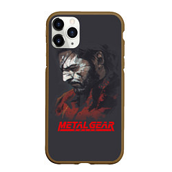Чехол iPhone 11 Pro матовый Metal Gear Solid
