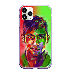 Чехол iPhone 11 Pro матовый Neymar Art