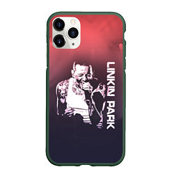 Чехол iPhone 11 Pro матовый Linkin Park Честер