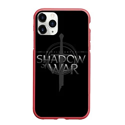 Чехол iPhone 11 Pro матовый Shadow of War