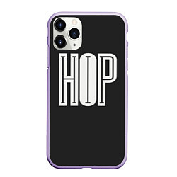 Чехол iPhone 11 Pro матовый Hip-Hop Inside, цвет: 3D-светло-сиреневый