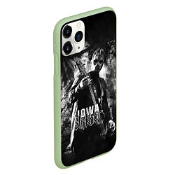 Чехол iPhone 11 Pro матовый Slipknot: Iowa, цвет: 3D-салатовый — фото 2