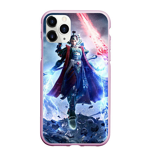 Чехол iPhone 11 Pro матовый Warhammer / вархаммер / 3D-Розовый – фото 1