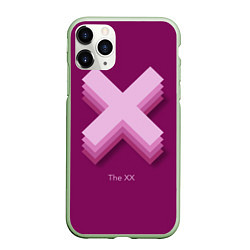 Чехол iPhone 11 Pro матовый The XX: Purple, цвет: 3D-салатовый