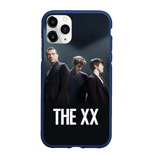 Чехол iPhone 11 Pro матовый The XX / 3D-Тёмно-синий – фото 1