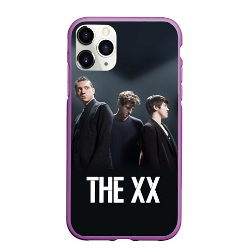 Чехол iPhone 11 Pro матовый The XX / 3D-Фиолетовый – фото 1