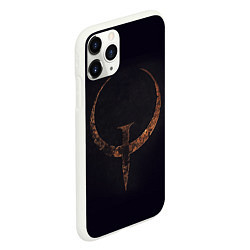 Чехол iPhone 11 Pro матовый Quake champions, цвет: 3D-белый — фото 2