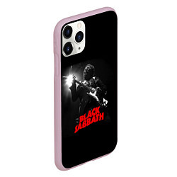 Чехол iPhone 11 Pro матовый Black Sabbath, цвет: 3D-розовый — фото 2