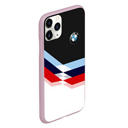 Чехол iPhone 11 Pro матовый BMW M SPORT, цвет: 3D-розовый — фото 2