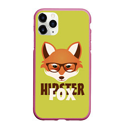 Чехол iPhone 11 Pro матовый Hipster Fox