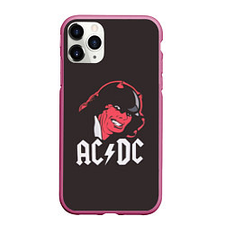 Чехол iPhone 11 Pro матовый AC/DC Devil