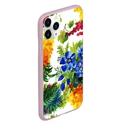 Чехол iPhone 11 Pro матовый Summer, цвет: 3D-розовый — фото 2
