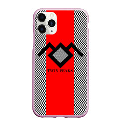 Чехол iPhone 11 Pro матовый Twin Peaks Mark