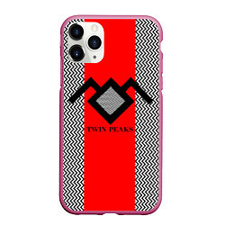 Чехол iPhone 11 Pro матовый Twin Peaks Mark