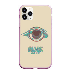 Чехол iPhone 11 Pro матовый Blade Runner 2049: Eyes, цвет: 3D-розовый