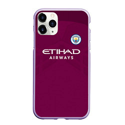 Чехол iPhone 11 Pro матовый Man City FC: Away 17/18