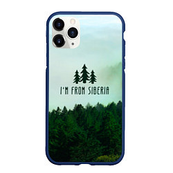 Чехол iPhone 11 Pro матовый I'm from Siberia