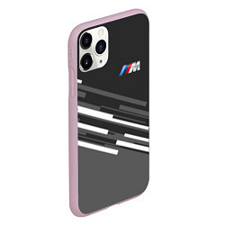 Чехол iPhone 11 Pro матовый BMW: Sport Line, цвет: 3D-розовый — фото 2