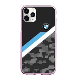 Чехол iPhone 11 Pro матовый BMW: Pixel Military