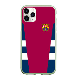Чехол iPhone 11 Pro матовый Barcelona FC: Vintage 2018