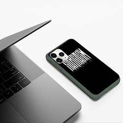 Чехол iPhone 11 Pro матовый Sarcasm, цвет: 3D-темно-зеленый — фото 2