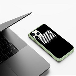 Чехол iPhone 11 Pro матовый Sarcasm, цвет: 3D-салатовый — фото 2