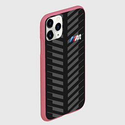 Чехол iPhone 11 Pro матовый BMW: Creative, цвет: 3D-малиновый — фото 2