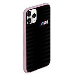 Чехол iPhone 11 Pro матовый BMW M BLACK & GREY, цвет: 3D-розовый — фото 2