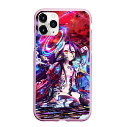 Чехол iPhone 11 Pro матовый No Game No Life Zero, цвет: 3D-розовый