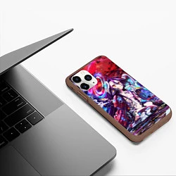 Чехол iPhone 11 Pro матовый No Game No Life Zero, цвет: 3D-коричневый — фото 2