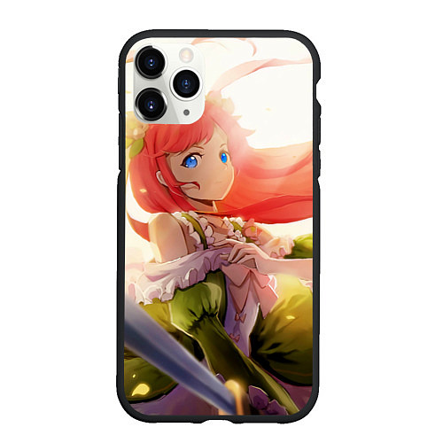 Чехол iPhone 11 Pro матовый Терезия ван Астрея / 3D-Черный – фото 1