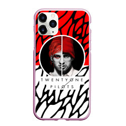 Чехол iPhone 11 Pro матовый 21 Pilots: Boy Band, цвет: 3D-розовый