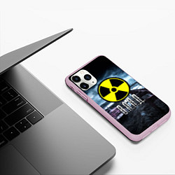Чехол iPhone 11 Pro матовый STALKER: Влад, цвет: 3D-розовый — фото 2