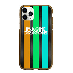 Чехол iPhone 11 Pro матовый Imagine Dragons: Evolve Lines