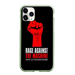 Чехол iPhone 11 Pro матовый Rage Against the Machine