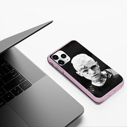 Чехол iPhone 11 Pro матовый Lil Peep: Black Edition, цвет: 3D-розовый — фото 2