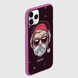 Чехол iPhone 11 Pro матовый Who was a bad boy?, цвет: 3D-фиолетовый — фото 2