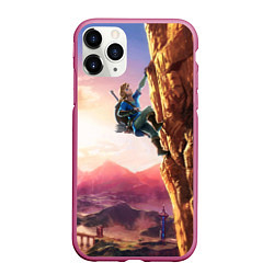 Чехол iPhone 11 Pro матовый Zelda Rock
