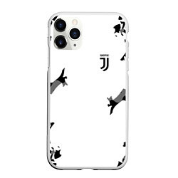 Чехол iPhone 11 Pro матовый FC Juventus: White Original