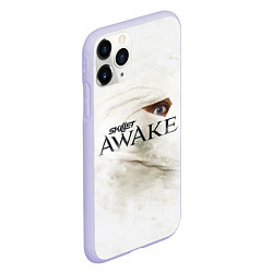 Чехол iPhone 11 Pro матовый Skillet: Awake, цвет: 3D-светло-сиреневый — фото 2