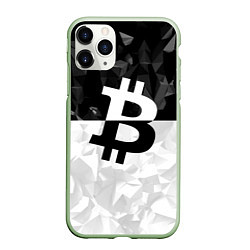 Чехол iPhone 11 Pro матовый Bitcoin: Poly Style