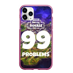 Чехол iPhone 11 Pro матовый Fortnite: 99 Problems