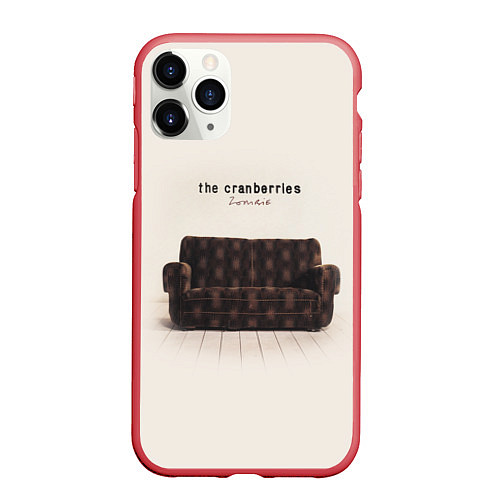 Чехол iPhone 11 Pro матовый The Cranberries: Zombie / 3D-Красный – фото 1