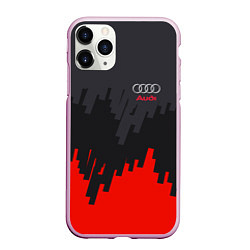 Чехол iPhone 11 Pro матовый Audi: Tricolor